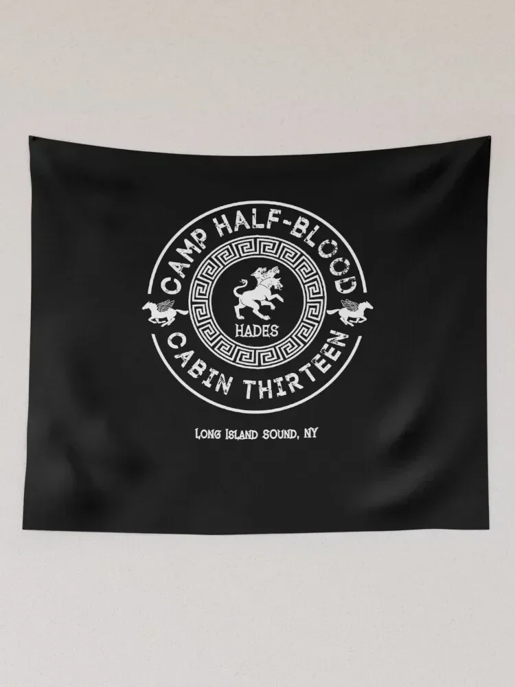 

Percy Jackson-Camp Half-Blood-Cabin Thirteen-Hades Tapestry Decor Home Decorative Wall Murals Tapestry