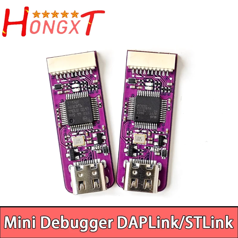 Mini Debugger DAPLink STLink V2.1 SWD SWO USB To Uart Module