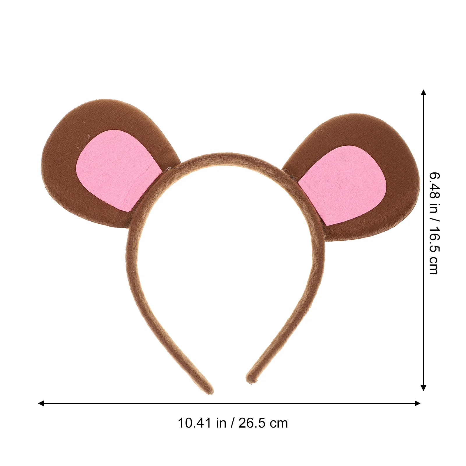 1 Juego de tocado de Cosplay estilo mono 3 en 1 accesorio de disfraz de Halloween para decoración de fiesta de adultos