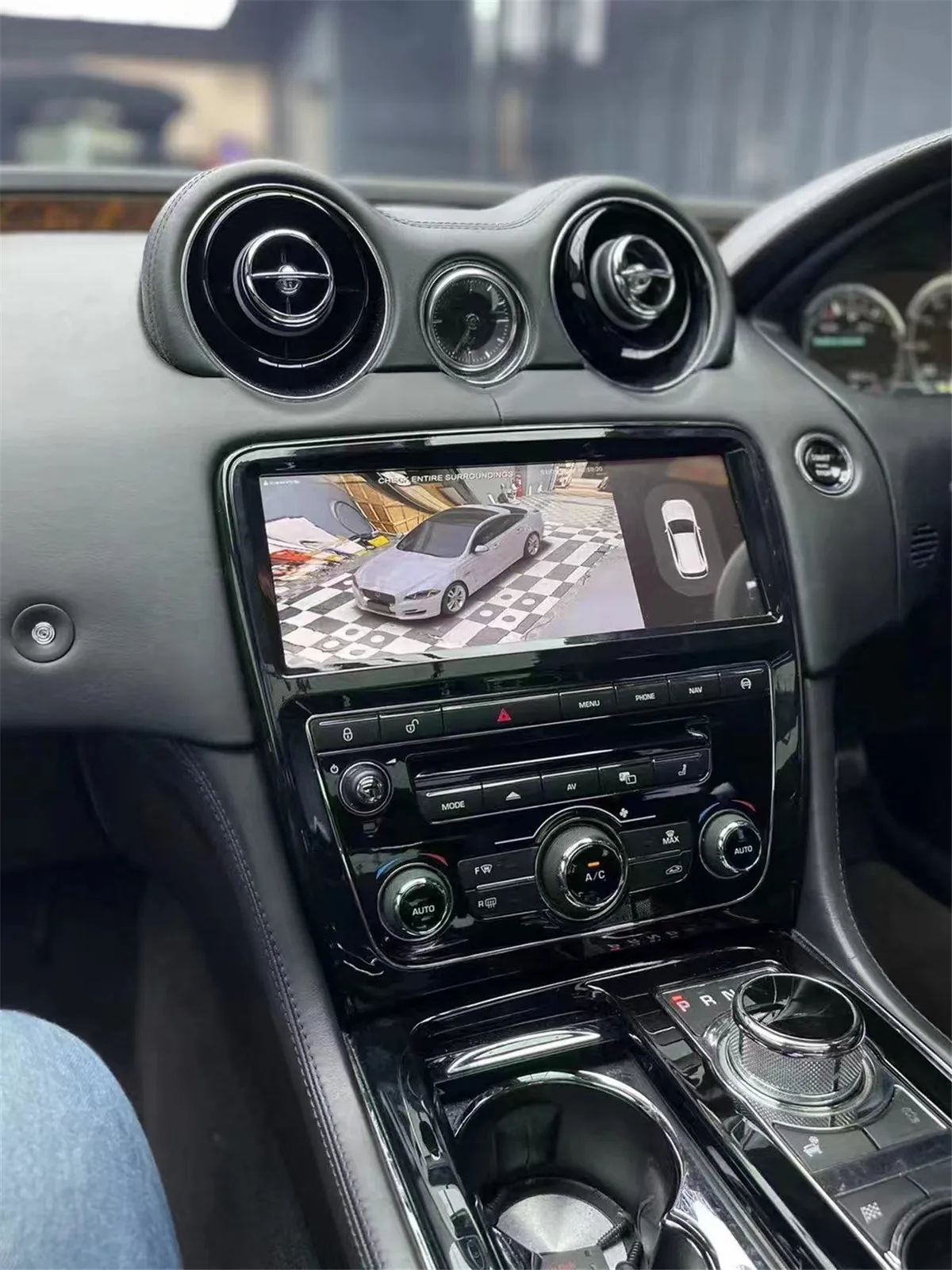 Dla Jaguar XJ 351 2009-2018 Android Radio samochodowe 2Din Stereo Odbiornik Autoradio 12.0 Odtwarzacz multimedialny GPS Navi Ekran jednostki głównej