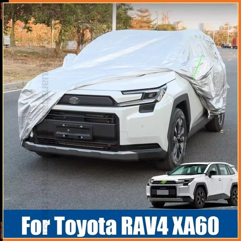Для Toyota RAV4 XA60 2026 2027: Полный чехол для автомобиля из ткани Оксфорд для защиты от солнца, УФ-излучения, дождя, снега и пыли