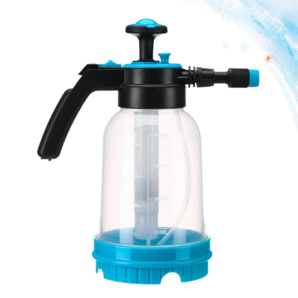 

1pc Plastic Spray Bottle Watering Can Air Pressure Sprinkling Kettle Lightweight Durable Garden Home Use Multi Use Car Cleaning