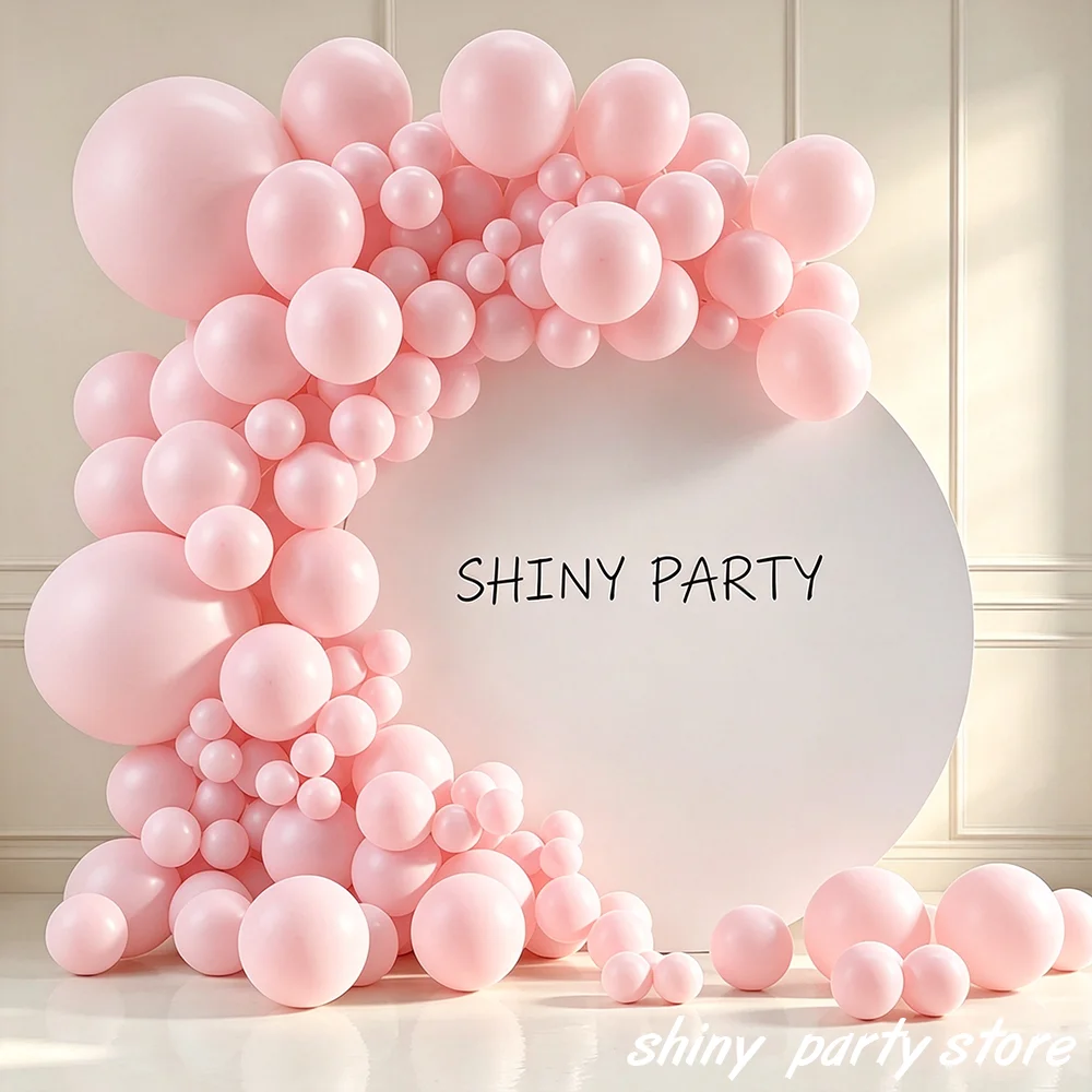 112Pcs Latex Balloon Garland Arch Kit 5-18 Inch Balloons Set With Balloon Chain Glue Dots For Wedding Birthday Baby Shower Party