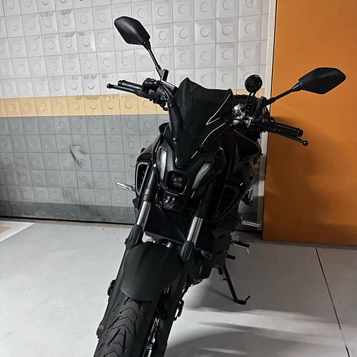 Imagen 2 del producto Para MT-07 FZ07 MT07 PURE 2024 2023 2022 2021 motocicleta Touring deporte parabrisas visera Deflector cubierta de carenado