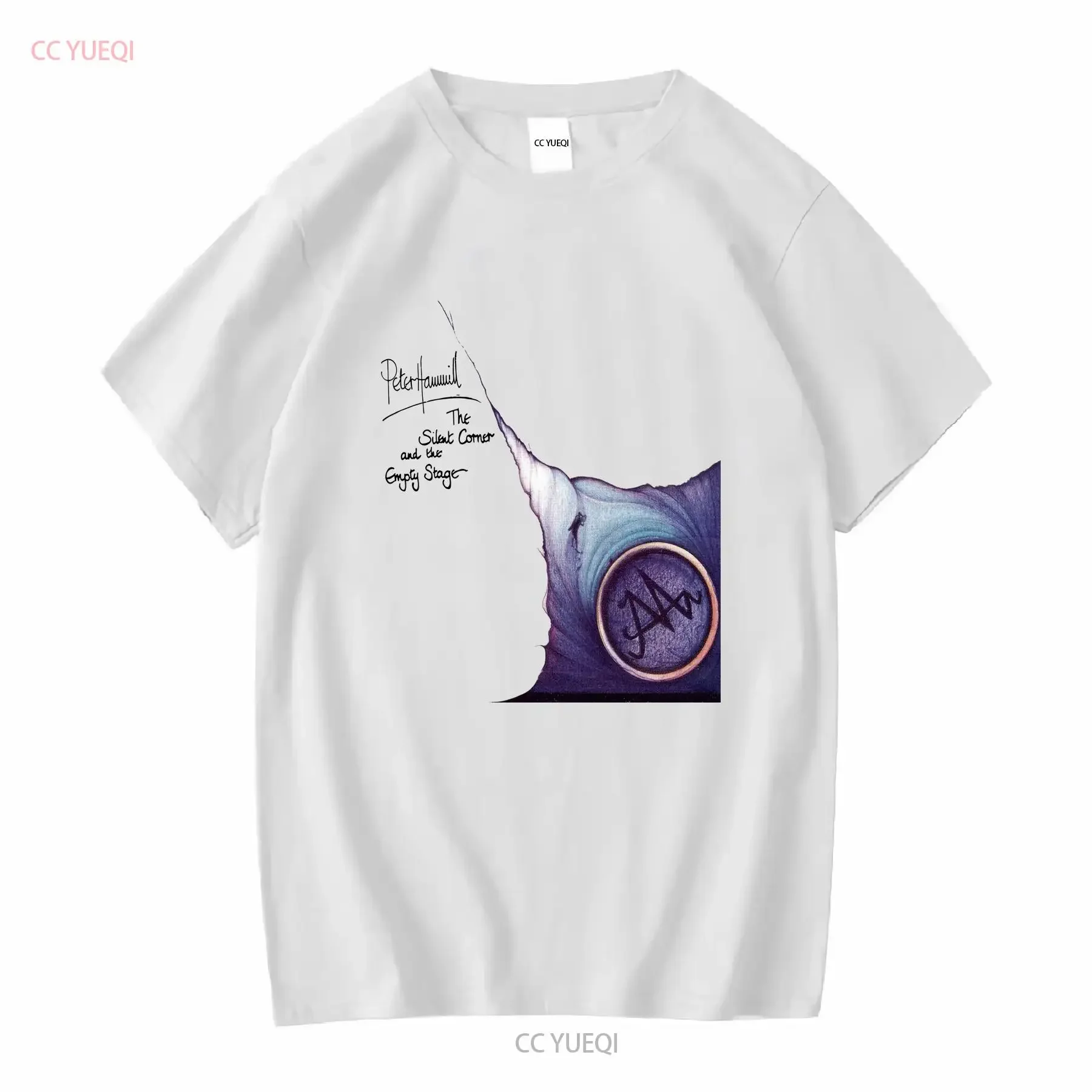 Soft Cotton T Shirt Peter Hammill The Silent Corner vintage Washed homme graphic designer clothes Slightly streetwear
