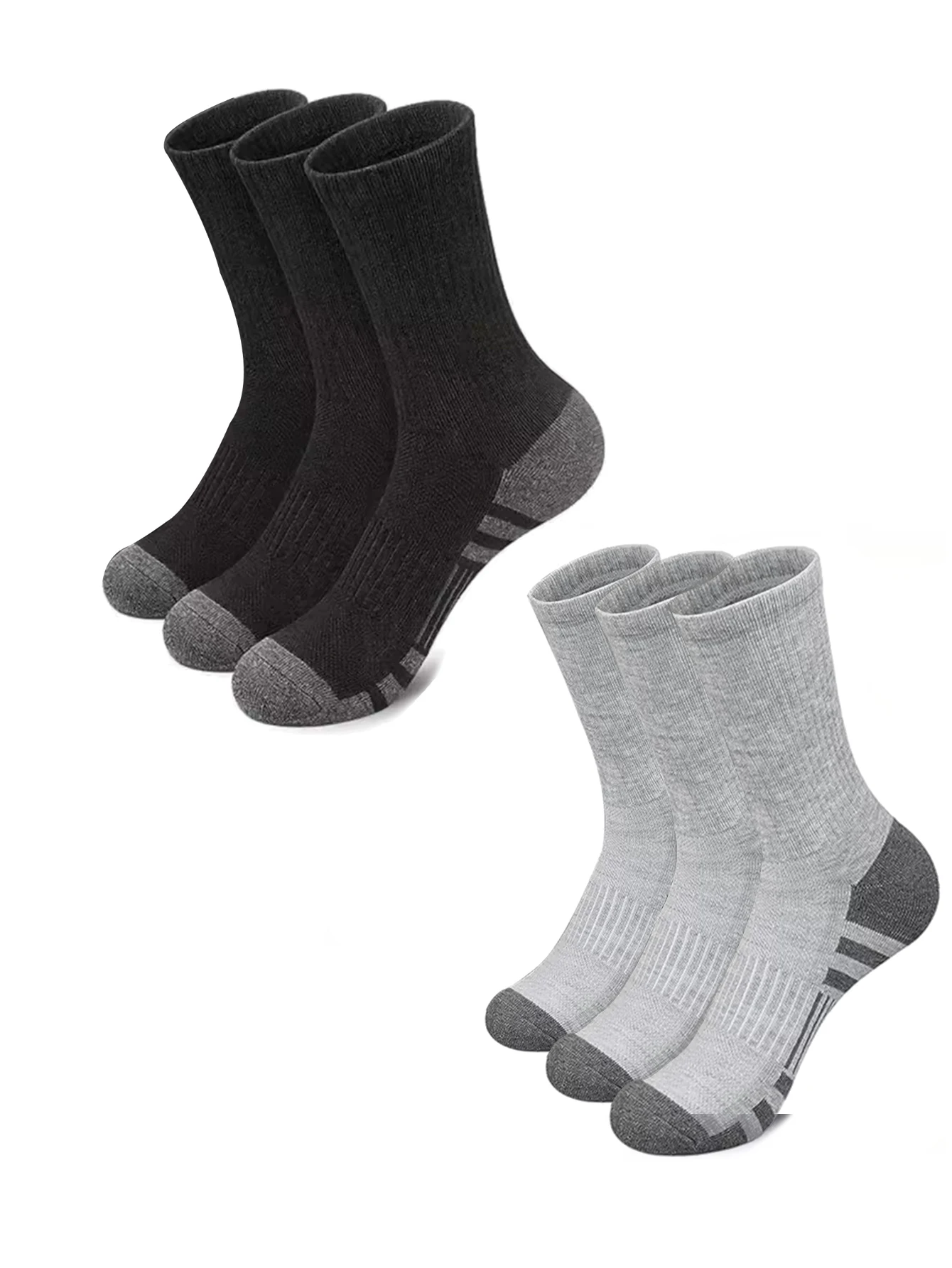 12 Paar Herren-Outdoor-Gym-Socken, hochwertig, bequem, weich, rutschfest, für Fußball, große Größe, neuer Stil
