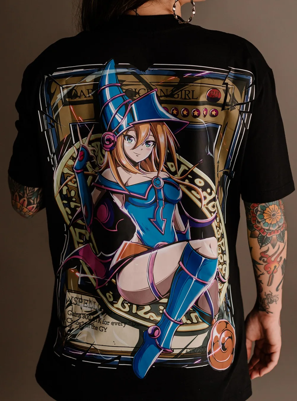 

Dark Magician Girl High Definition Graphic t shirts Streetwear Short Sleeve y2k Tops Yu-Gi-Oh Anime T Shirt Women Clothing