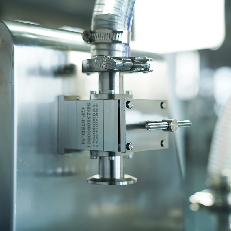 Automatic Small Gear Pump  Beverage Honey Shampoo Cosmetic Plastic Water Bottle Liquid Paste Packing and Filling Machine