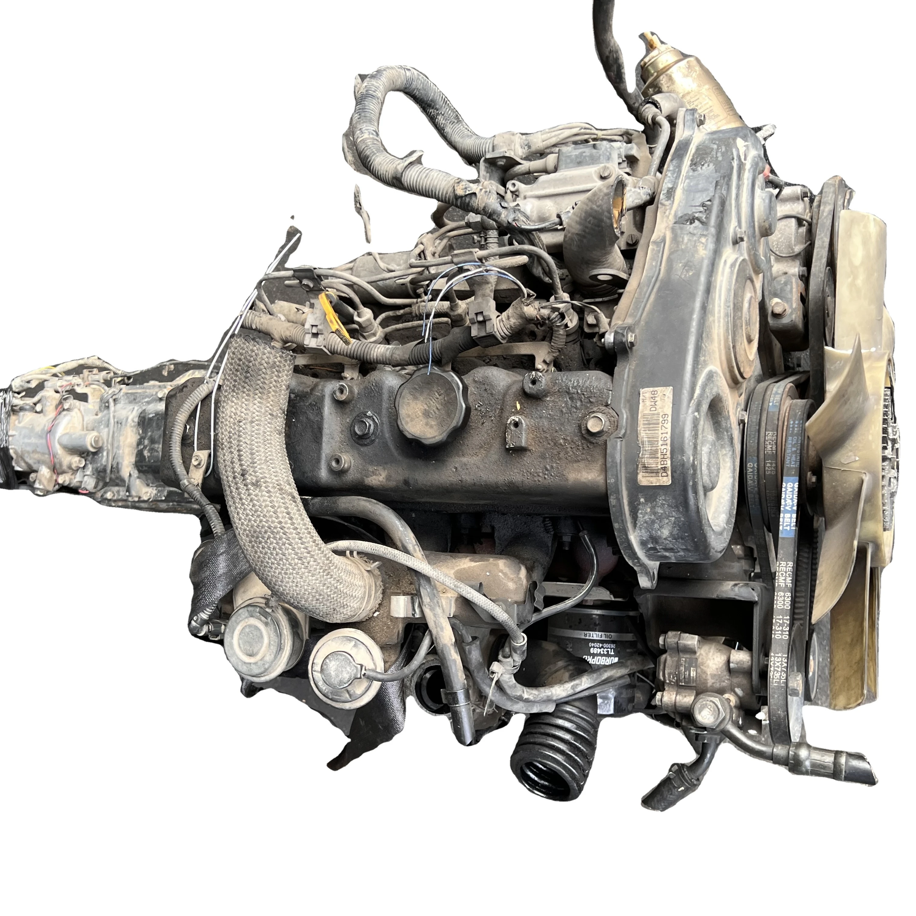

HOT-Best Price Used Diesel Engine D4BH With Gearbox Transmission For Hyundai For Mitsubishi L200 PICKUP