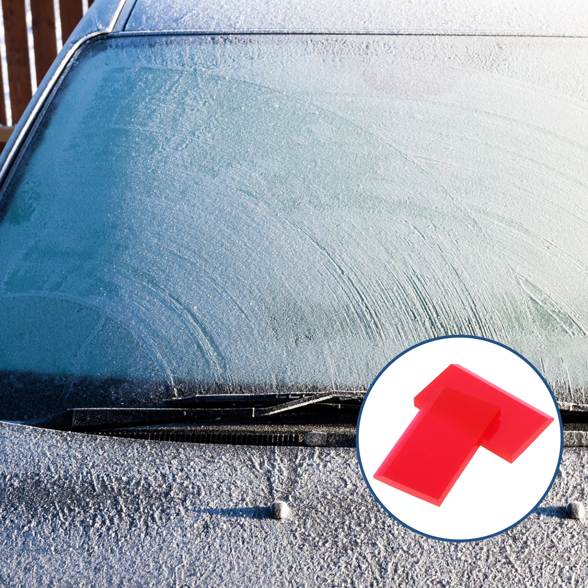 

5pcs Sticker Scraper Tool Car Snow Scraper Non Scratch Glass Surface Water Marks Removal Auto Film Installation Kit Flexible