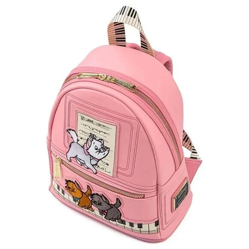 2 teile/satz Klavier Kätzchen Nachahmung Mini Rucksack und Brieftasche Weihnachten Die Marie Katze Cosplay Rucksack Schul Handtasche für Mädchen – Detail 8