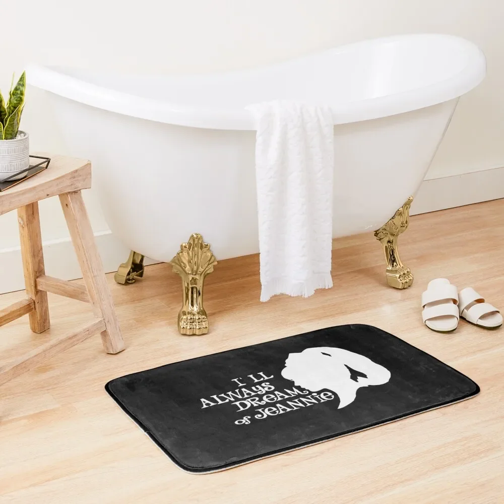 

I'll Always Dream Of Jeannie - White Bath Mat Rug Bathroom Bathroom And Shower Products Mat