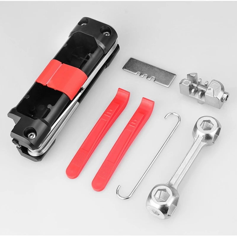 25-In-1 Maintenance Tool Multifunctional Multifunctional Portable Bicycle Combination Repair Tool Wrench