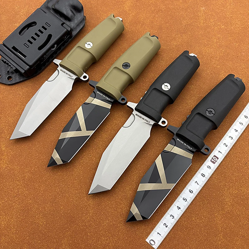 Coltelli a lama fissa Extrem Fulcrum C Coltelli da campeggio all'aperto Caccia Sopravvivenza Attrezzatura tattica Coltello dritto portatile Kydex Trekking Tanto