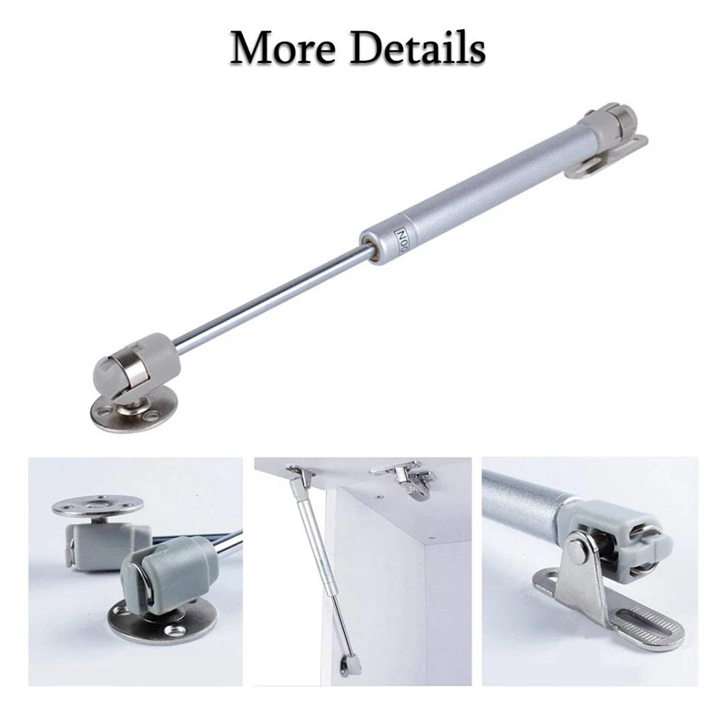 Cabinet Door Support Heavy Duty Gas Lift Strut Soft Close Cabinet Door Gas Strut Stay Hinges 100N For For Flap Fittings