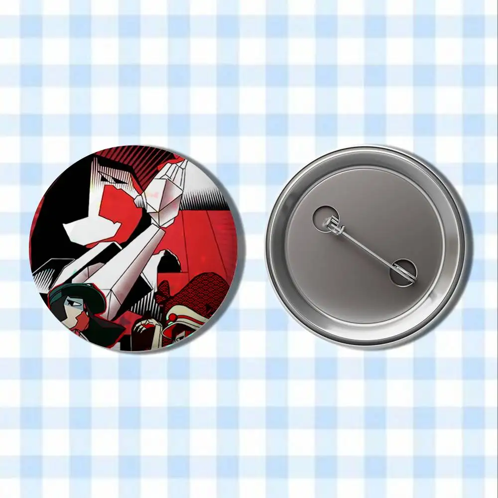 إينا حلم شواء لعبة شارات زر جولة الإبداعية دبوس بروش شارة حقيبة اكسسوارات الديكور المشجعين جمع الأصدقاء الهدايا