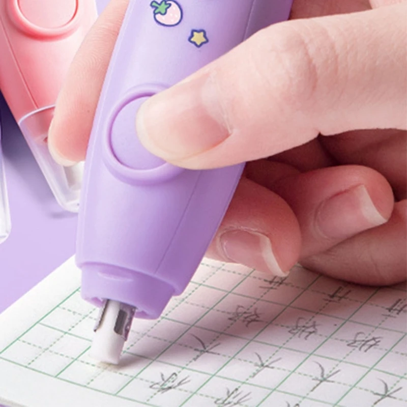 448f電気鉛筆消しゴム実用的な電気消しゴム学用品文房具ギフト