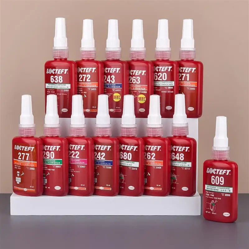 غراء لولبي لخزانة الملابس ، عامل قفل الخيط سريع الشفاء ، لاصق لا هوائي ، مقاوم للتآكل ، غراء مضاد للرخاء ، 50: 50