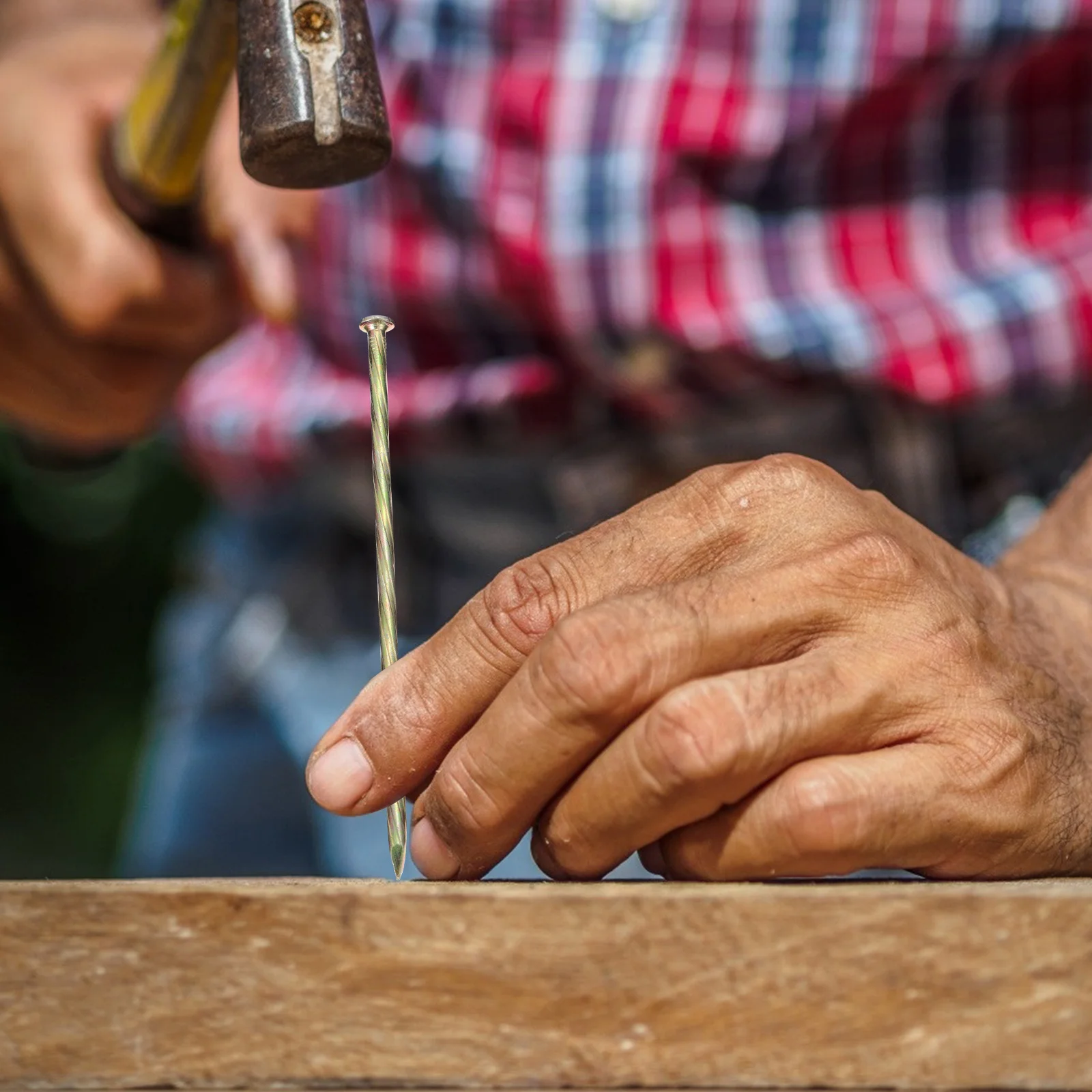 

20pcs Spiral Nail 6 Inch Spiral Metal Nail For Artificial Turf Garden Edging Paver Barrier Landscape Stake Spike For Barriers