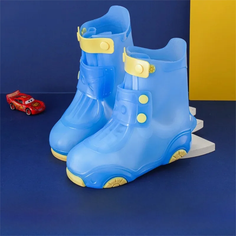 

Silicone children's waterproof shoe covers for boys and girls, anti slip, rainproof, wear-resistant, elementary school students'