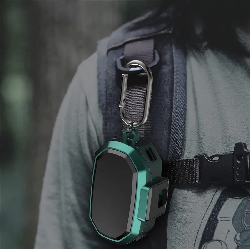 สำหรับ Jabra Elite7 Pro/7Active เกราะหรูหราล็อค Elite7 Pro หูฟัง Funda Protector พร้อมพวงกุญแจสำหรับ Jabra elite7Active