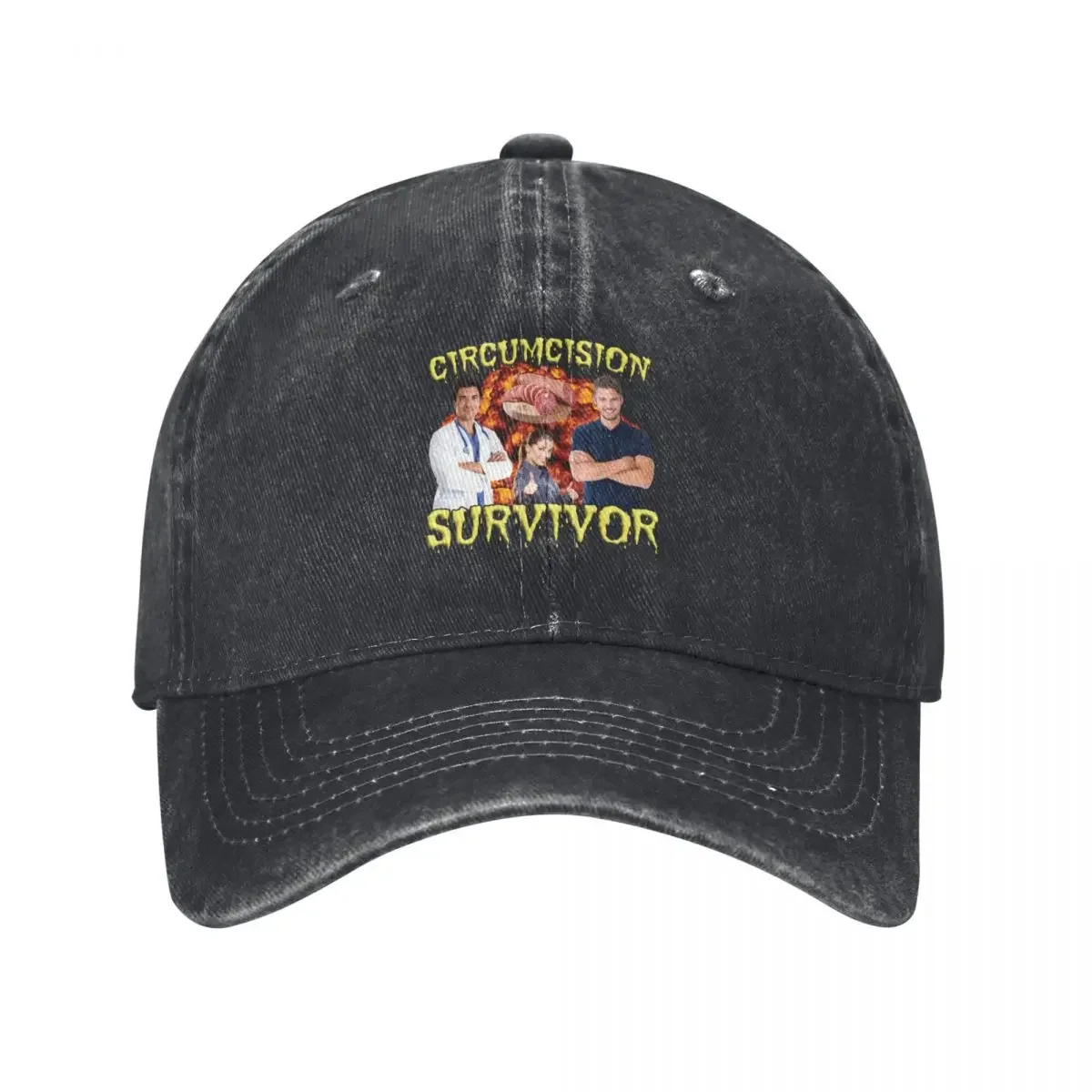 Circumcision Survivor Baseball Cap Fishing cap hiking hat For Women Men's