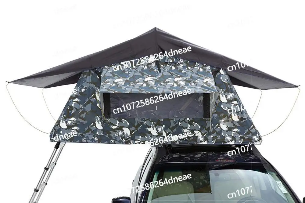 لرحلة الطريق على سيارات الدفع الرباعي/السيارات/المركبة خيمة سطح السقف الفاخرة 4-موسم على السطح الخيام التخييم في الهواء الطلق طبقة واحدة خيمة سيارة قابلة للإزالة #5