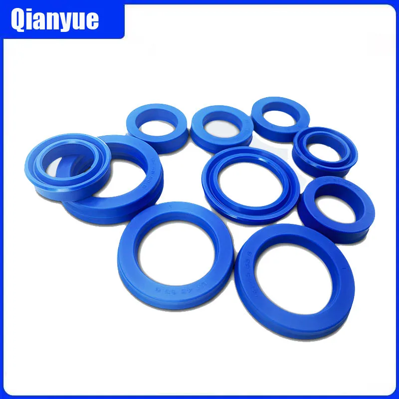 PU Polyurethane UN/UHS الأختام الهيدروليكية ID 65-95 مم، مجموعة أختام الأسطوانة المقاومة للاهتراء ذات الضغط العالي (معيار ISO 6547)