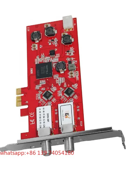 TBS6902 PCIe interface receiving card I-P-T-V front-end blind scan 950~2150 MHz