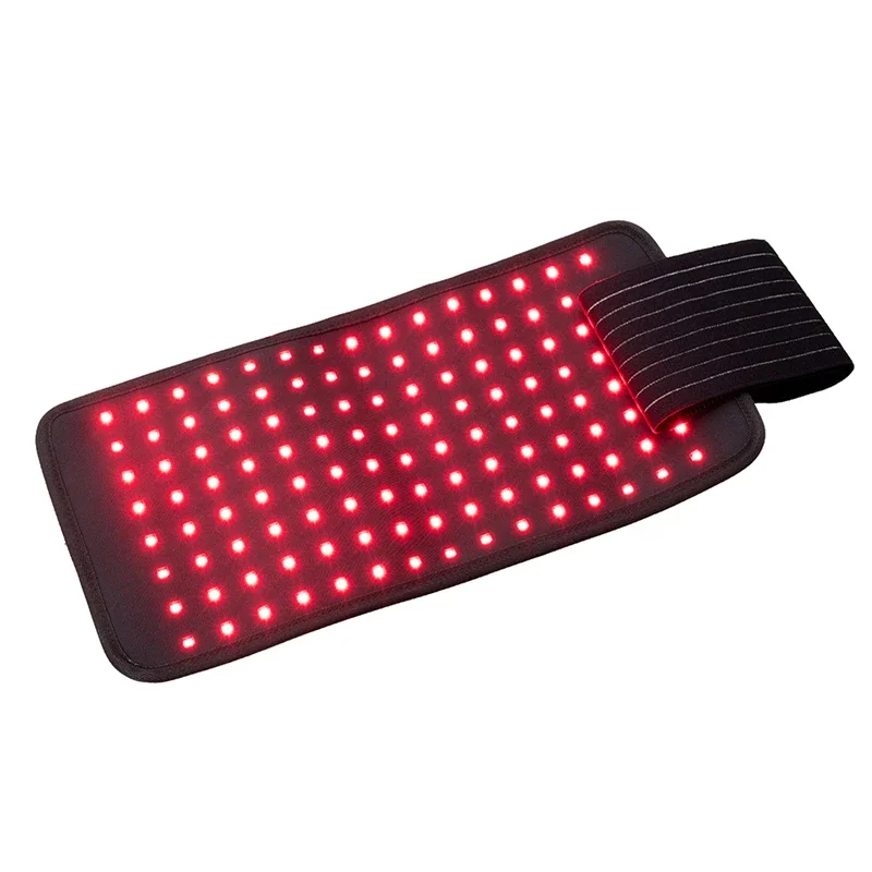 Red Light Therapy Belt Arm Knee Shoulder Pain Relief No EMF OEM/ODM 660nm 850nm Near Infrared LED Red Light Therapy Pad