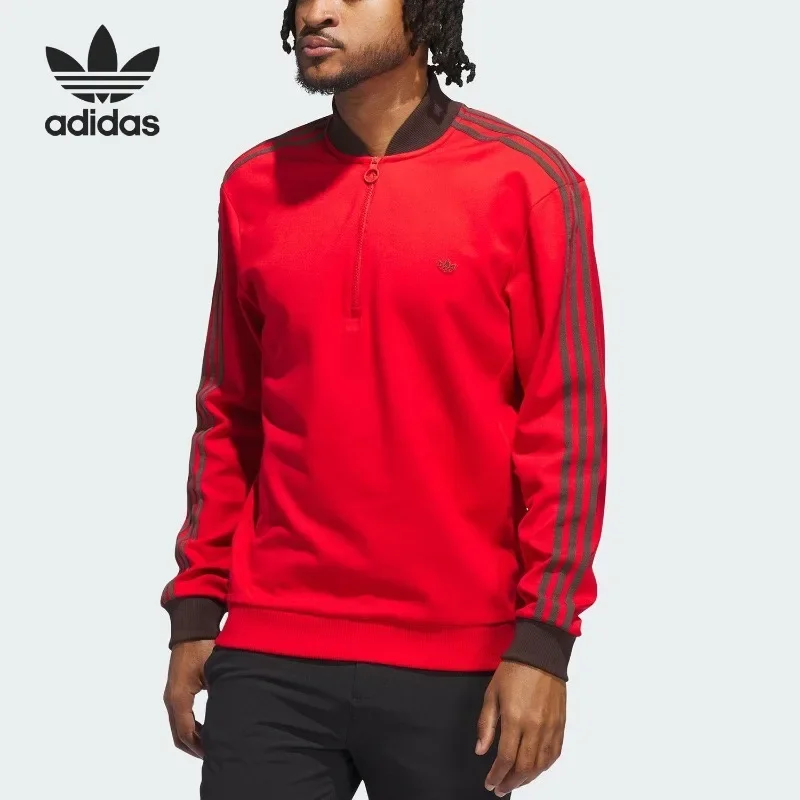 Adidas Fleece Hooded Coat - High Street Large Size Warm and Fashionable Outerwear. Model Number: JW3945. 1 PCS