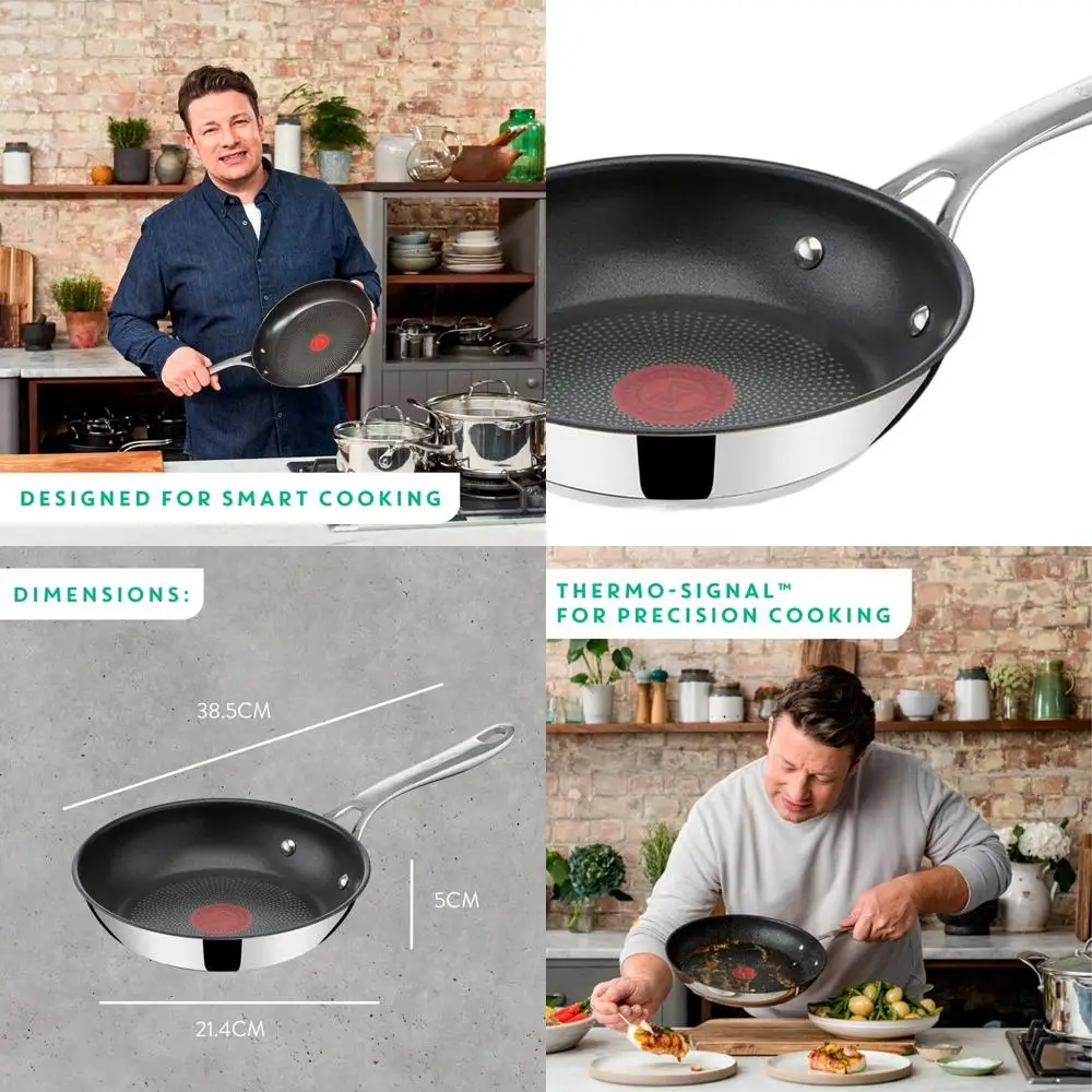 

Сковорода Jamie Oliver из нержавеющей стали 20 см от Cooks Direct