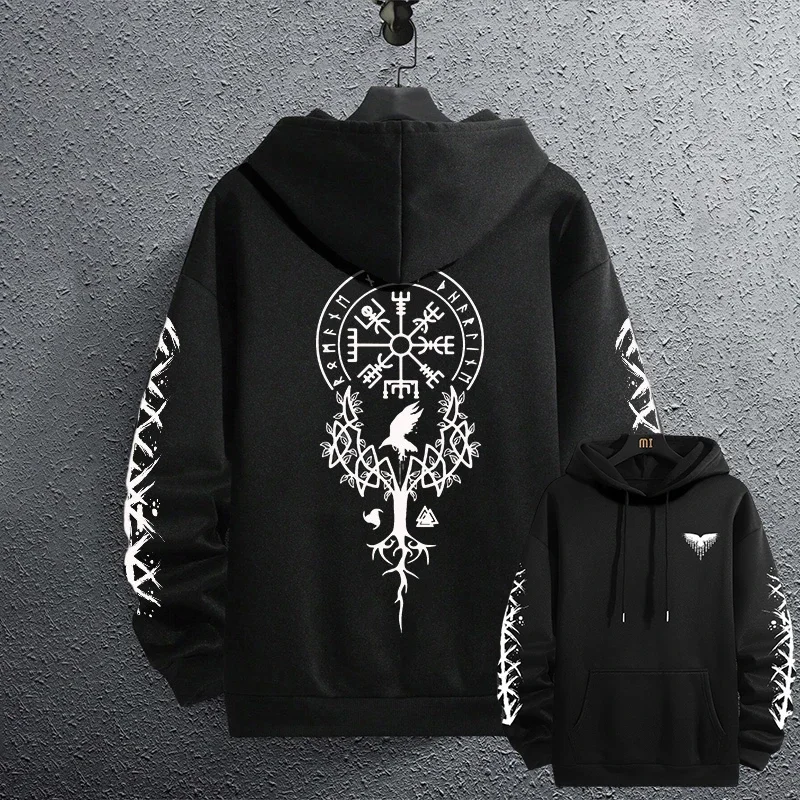 Herren-Pullover mit Aufdruck, 2025, brandneue schwarze Sweatshirts, Herbst-Winter, männlich, täglich, lässig, sportlich, Jogging-Hoodie