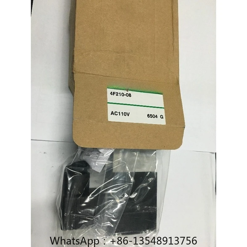 

Solenoid valve 4F210-08 voltage AC110v/DC24V/AC220 same day delivery