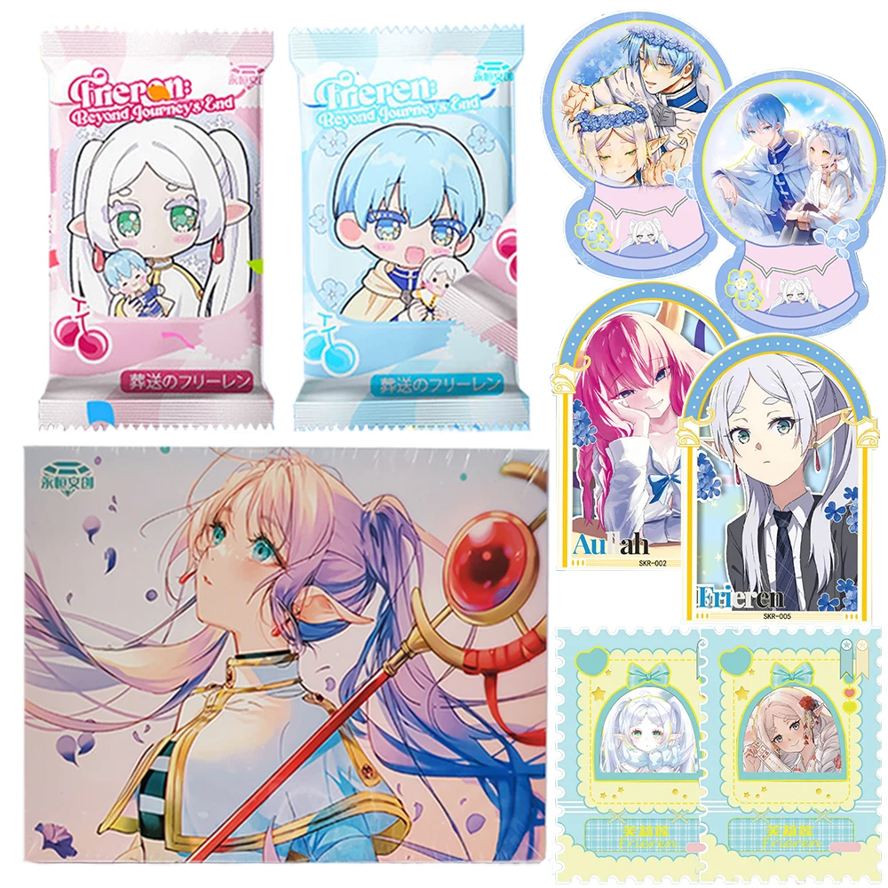 

Frieren: Beyond Journey's End Anime Collection Card Gorgeous and Exquisite Laser Ticket Root Character Cards Family Table Toys