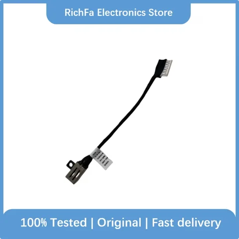 For Dell Vostro 3401 3400 3405 3501 3500 3511 P132G Laptop DC Power Connector Jack DC-IN Charging Flex Cable DC301016E00 0XHV65