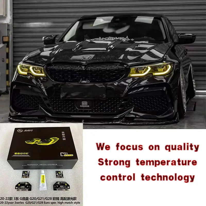 

J ONE Yellow DRL CSL Style for 2019, 2020, 2021, 2022 BMW 3 Series CSL Yellow G20 G21 Laser Daytime Running Light Module