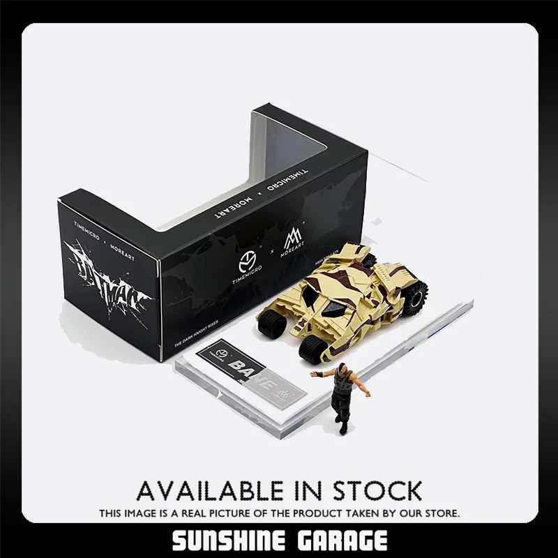 

TM В наличии 1:64 BANE Колесница Бэтмобиль Летучая мышь с рисунком Литая под давлением диорама Коллекция моделей автомобилей Миниатюрные игрушки Time Micro