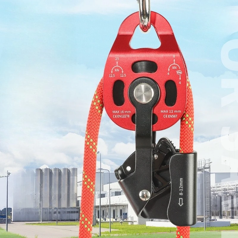 

Lifting labor-saving lifting pulley block heavy lifter with bearing double pulley lifter