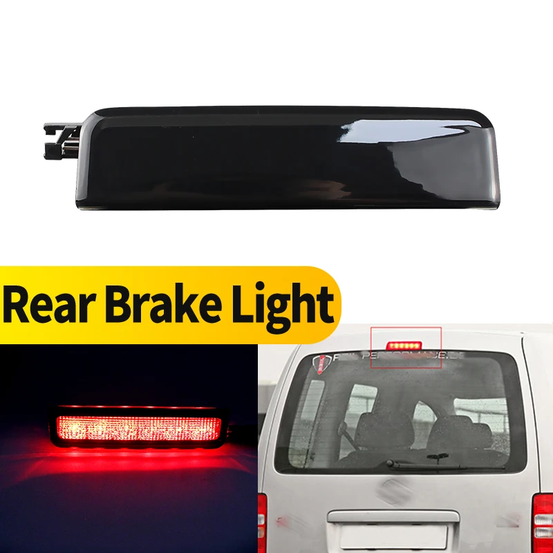 1PC 12V Third Center High Level Rear Brake Light For VW Caddy III Box (2KA, 2KH, 2CA, 2CH) 2004-2015 Rear Stop Light Accessories