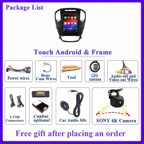 9.7 inch Android 15 Car Radio For Opel Insignia Buick Regal 2009 -2013 Multimedia Stereo NO 2Din Vertical Screen Carplay 4G WIFI 8 best sales radio opel insignia 2009 - №6