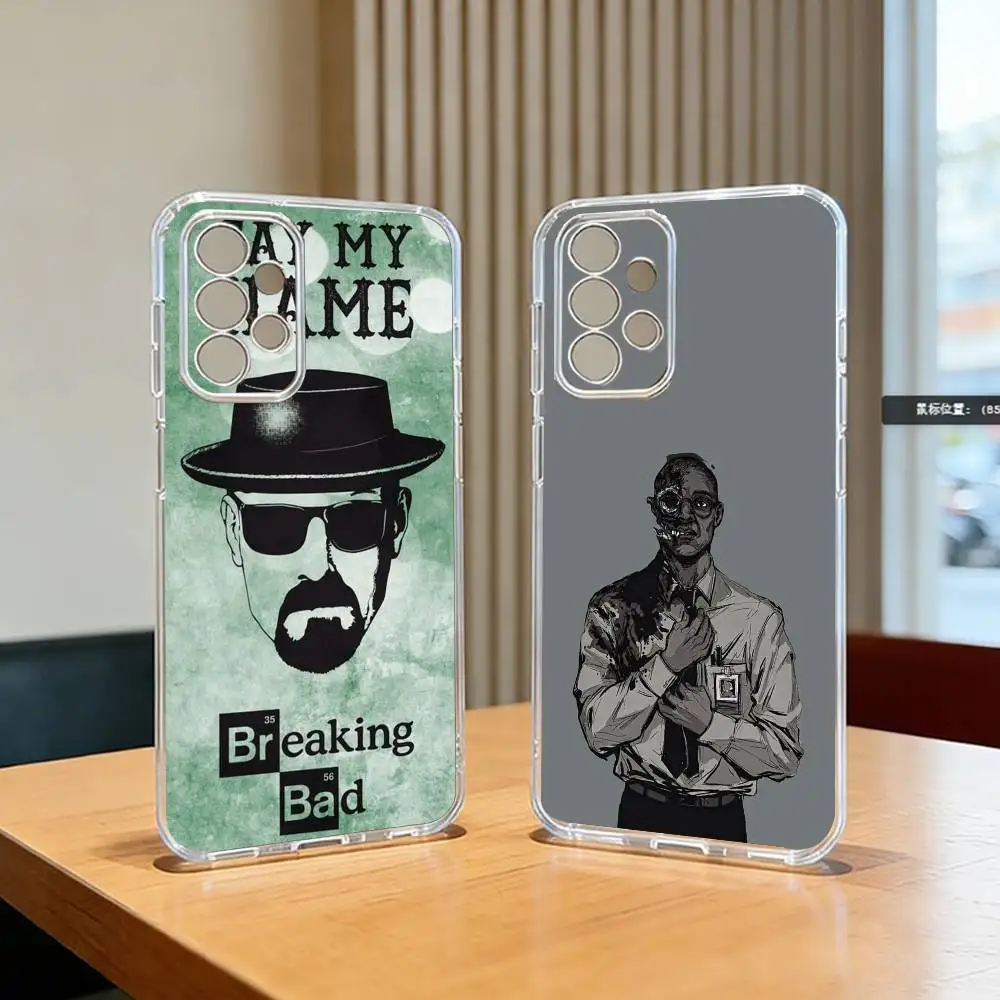 

B-Breaking Bad Phone Case For Samsung S25,S24,S21,S22,S23,S30,Ultra,S20,Plus,Fe Transparent Cover