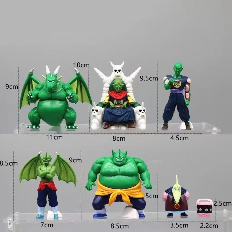 Cartoon Dragon Ball Piccolo famiglia figura piatti tamburello qinwang piccolo PVC action figure modello giocattolo ornamenti