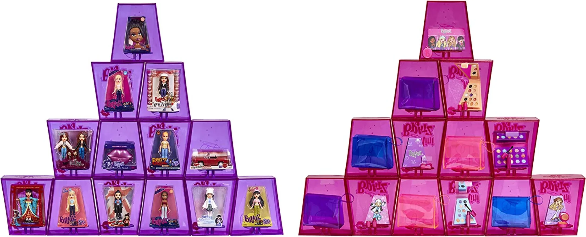 New Surprise Doll Bratz Mini Cosmetics 2 Cosmetics In Each Pack MGA  Miniverse Blind Packaging Doubles As Display