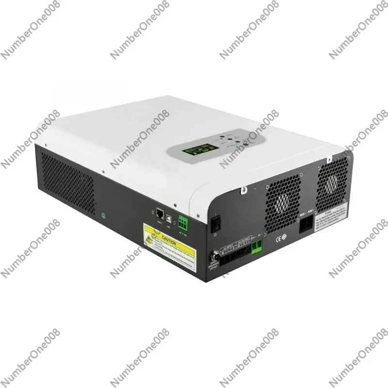 

10KW 48V 3-Phase Hybrid Solar Inverter, Pure Sine Wave MPPT Charge Controller, Grid Tie Off-Grid Backup Power System with 2 MPPT
