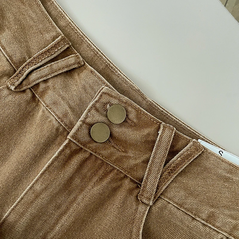 ハイウエストレースアップデニムショートパンツ レディース 韓国風 シック ダメージ加工 カジュアル ショートパンツ 夏 ヴィンテージ スパイシーガール ホットパンツ