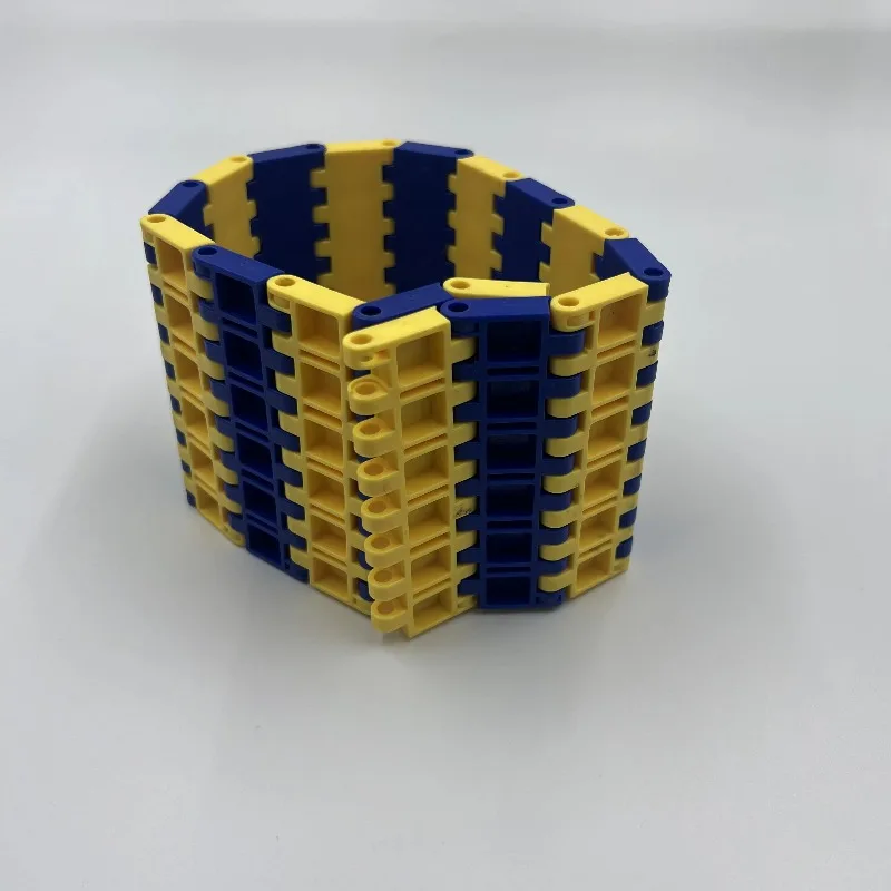 

Hot Sale Machine Handling Equipment Flat Top Plastic Modular Roller Accessories Mobile Conveyor Belts