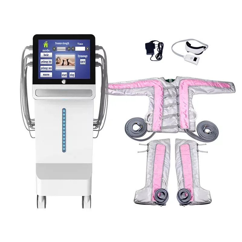 Body Slimming Suit Fat Loss Features Desktop Type New Arrival Pressotherapy Jacket+Pants Lymph Drainage Eye Massage Multi-Color