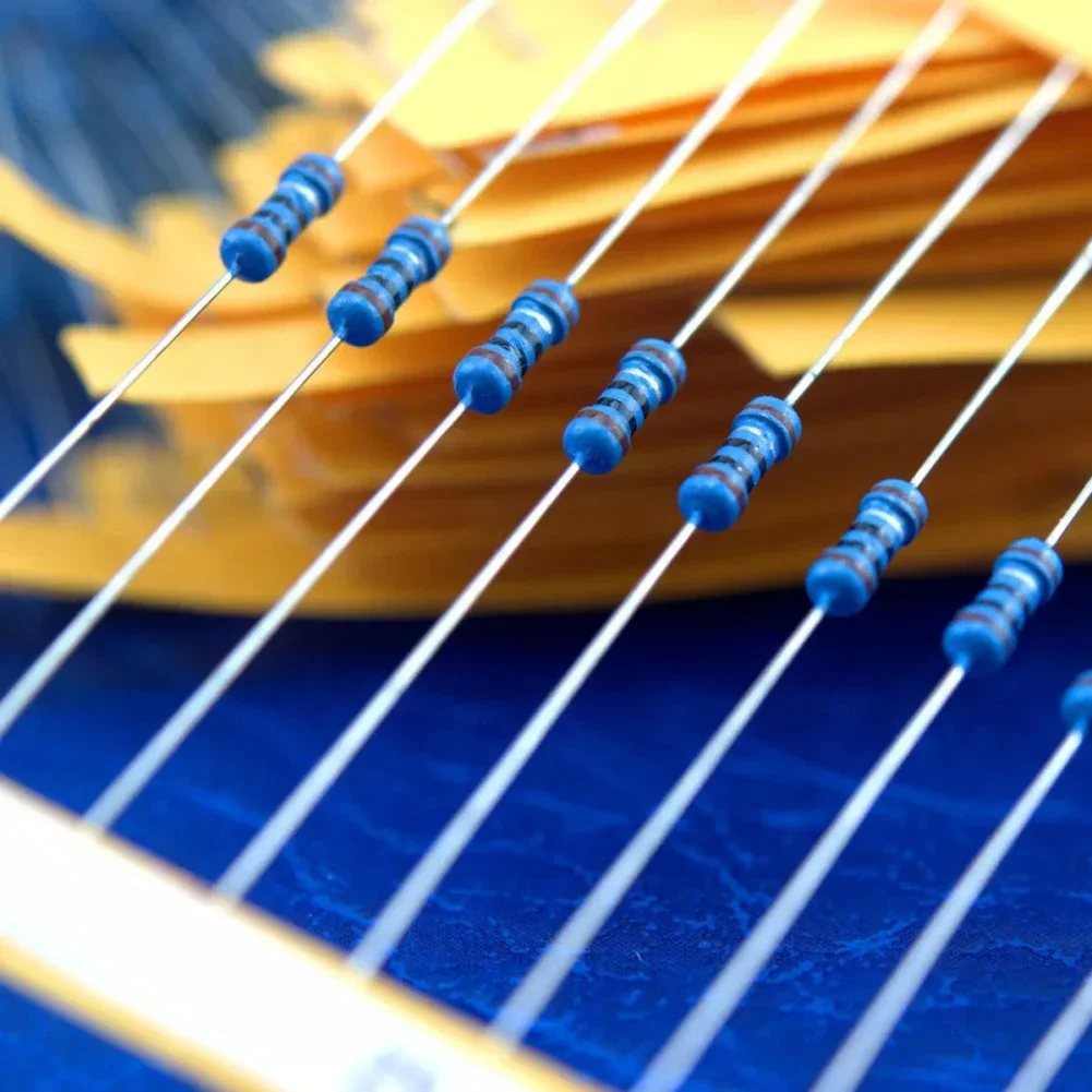1% Tolerance Resistor 1/4W Resistor For DIY Electronics Easy To Use Lightweight Structure Reliable Performance