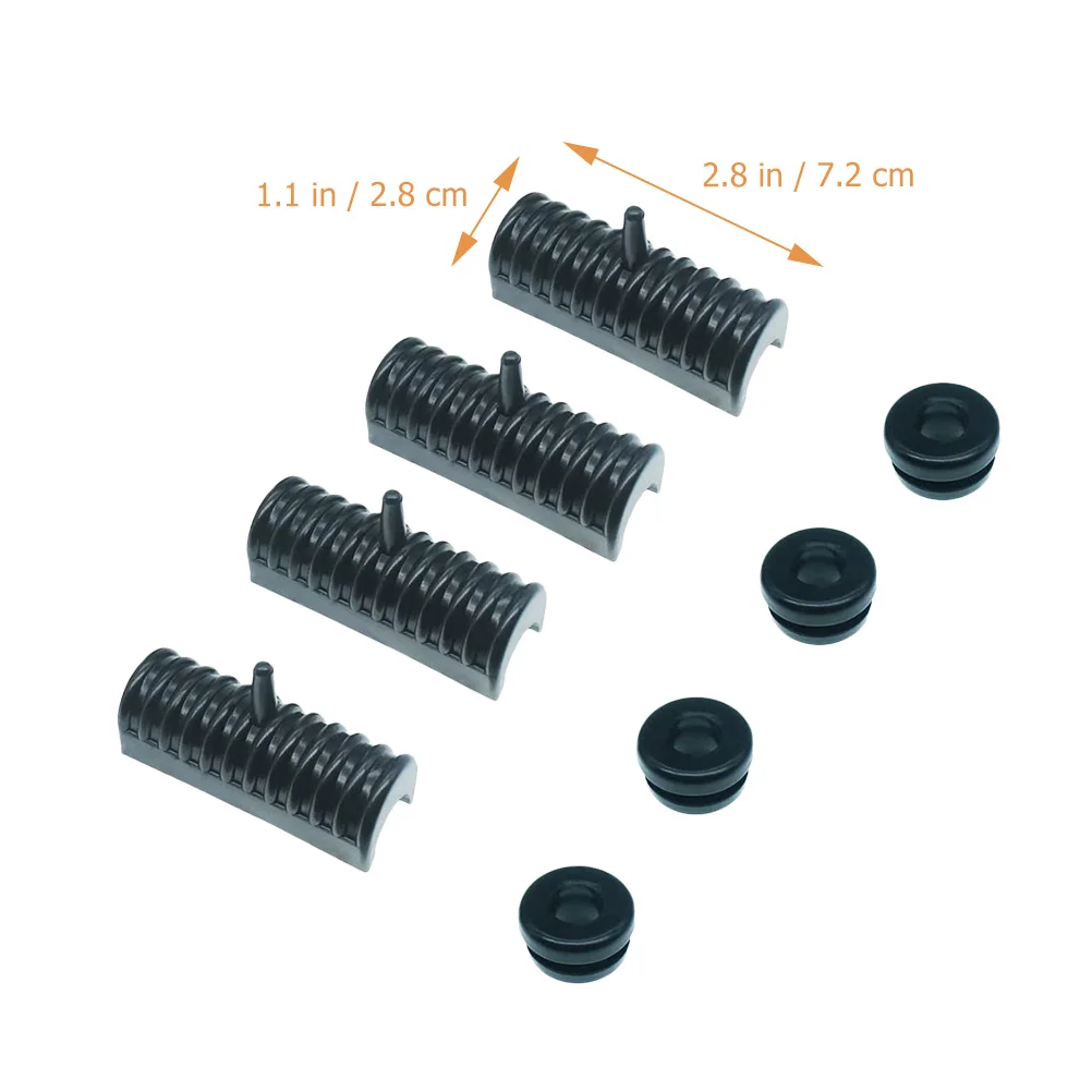 1 مجموعة أكياس السرج جبل الأجهزة المطاط جلبة المضادة للاهتزاز سهلة التركيب استبدال وسادة المطاط جلبة دعم وسادة #2